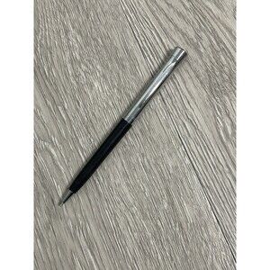 Vintage Stainless Steel GARLAND Leibherr Bubble Top Twist Ballpoint Pen DRY
